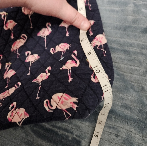 Vera Brsdley Flamingo Pattern Shoulder Bag! - Picture 6 of 7
